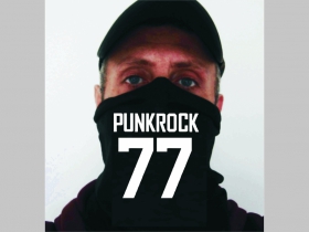 Punk rock 77 univerzálna elastická multifunkčná šatka vhodná na prekritie úst a nosa aj na turistiku pre chladenie krku v horúcom počasí (použiteľná ako rúško )